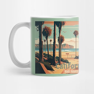 California - Beach Paradise Mug